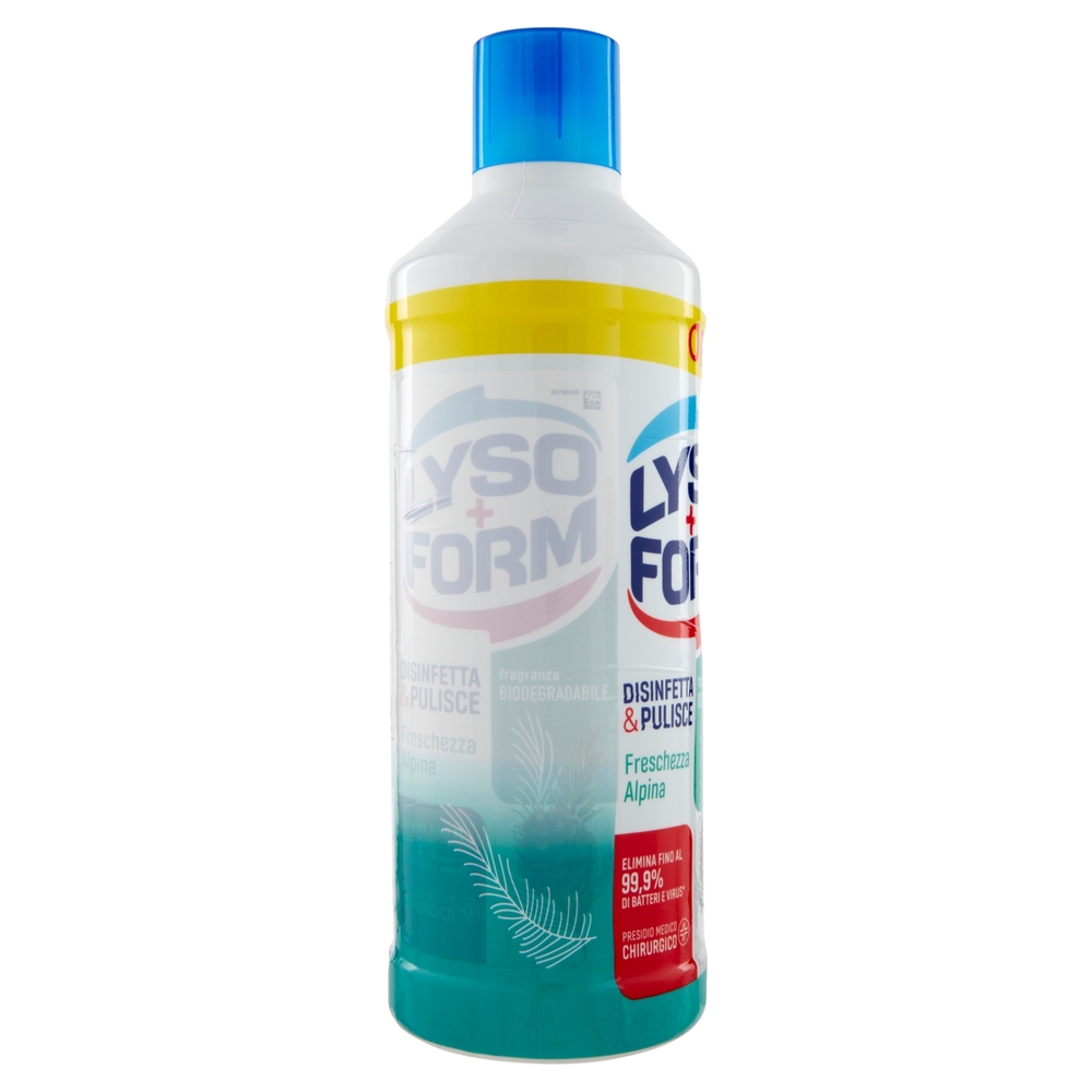 Lysoform Disinfetta & Pulisce Freschezza Alpina 2 x 1100 ml